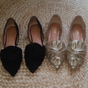 BUNDLE OF 2 Liendo D'orsay flats